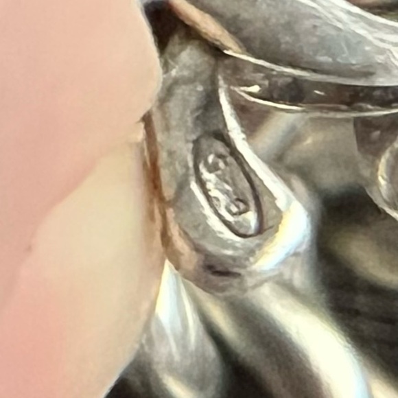 Two 925 Sterling silver, link bracelets. - Picture 9 of 12